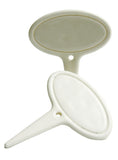 Oval Cheese Markers, Porcelain, Set of 2 on a card