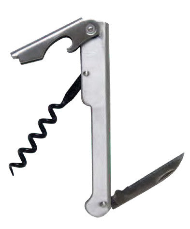 Deluc Waiter's Corkscrew, Stainless Steel, FRANCE