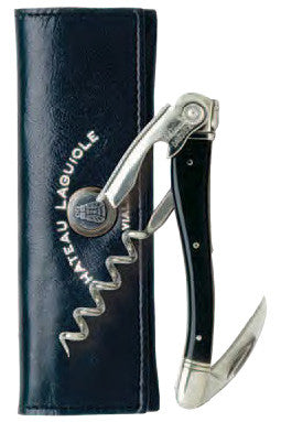 Chateau Laguiole Waiter's Corkscrew, Black Horn