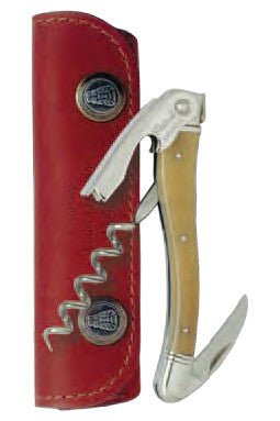 Chateau Laguiole Waiter's Corkscrew, Brown Horn