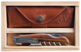 Laguiole Millesime Waiter's Corkscrew Set- Wood Effect
