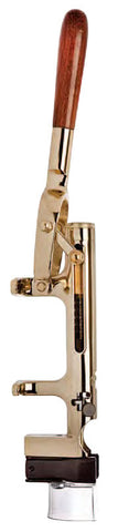 Zeus Uncorking Machine, Wall Mount, Brass Plated