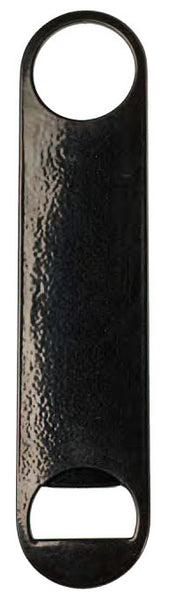 Pro-Cap Bottle Opener, Stainless Steel, Black Enamel Coat