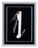 Waiter's Corkscrew Pin, Silver Plated